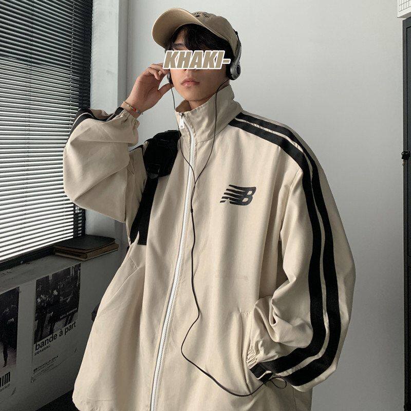 飞行员春秋外套潮牌风bf男ins服