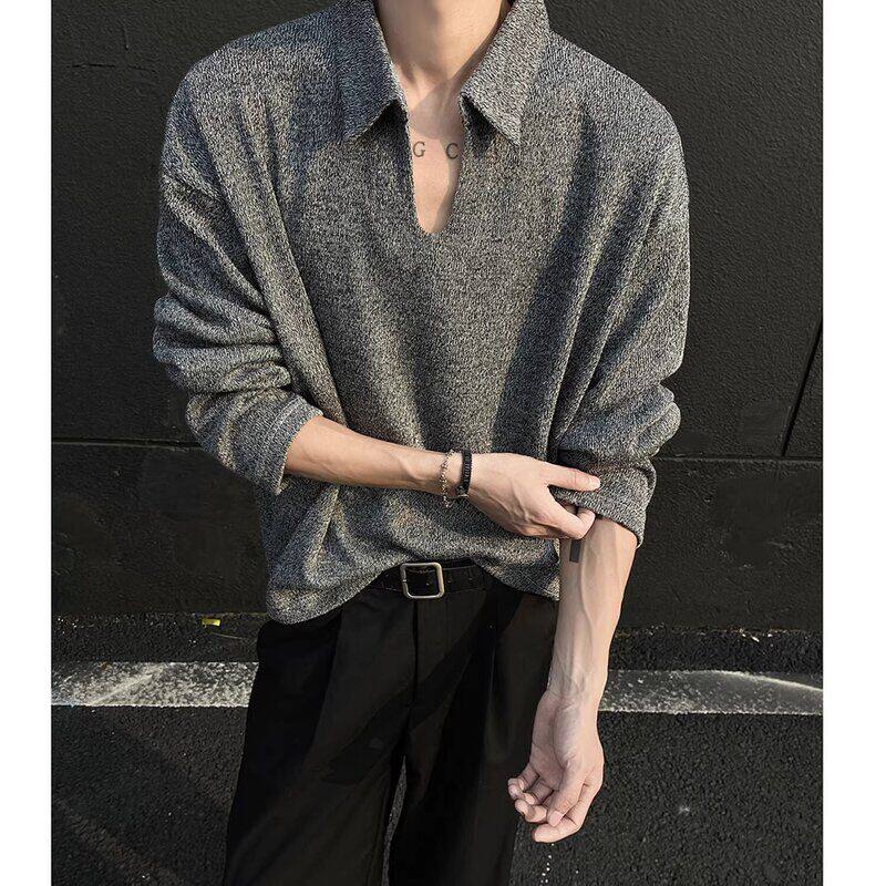 卫衣麦穗老钱春秋风痞帅外套VP男款OLO潮牌领衫美式2025新款宽松