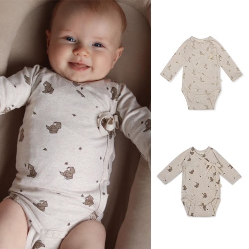 北欧无骨婴儿包屁衣ins风