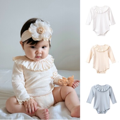 纯棉打底包屁衣套头秋季女宝宝