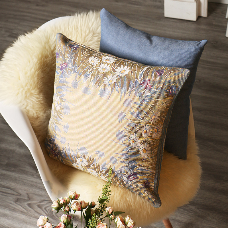 Sweden ekelund ins Broken flowers Cotton Pillows Two-sided household a living room bedroom Cushion Lumbar padin the Home Fabric , Pillow/Pillow  category - from Buy2taobao.com to provide professional Taobao agent buy service