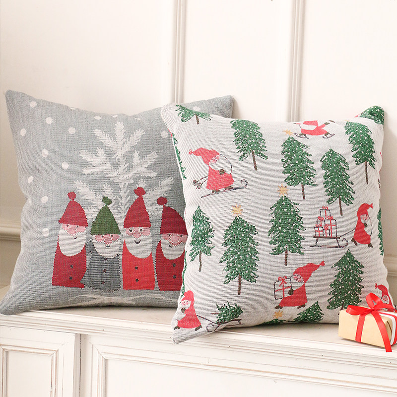 ekelund抱枕全棉提花靠垫