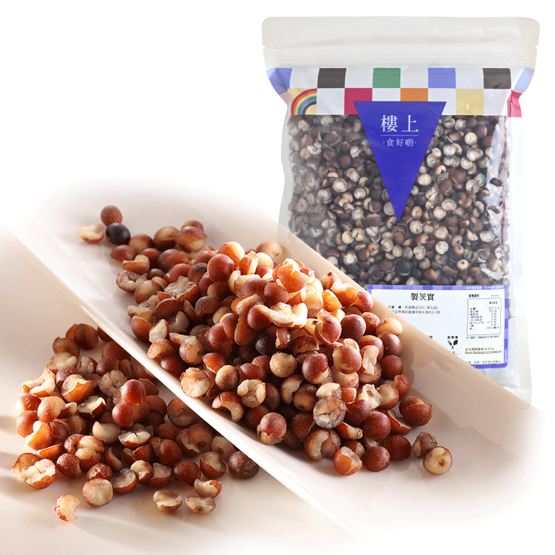 中国香港楼上 制茨实 肇实鸡头米熟茨实大颗粒煲汤材料605g(直邮)