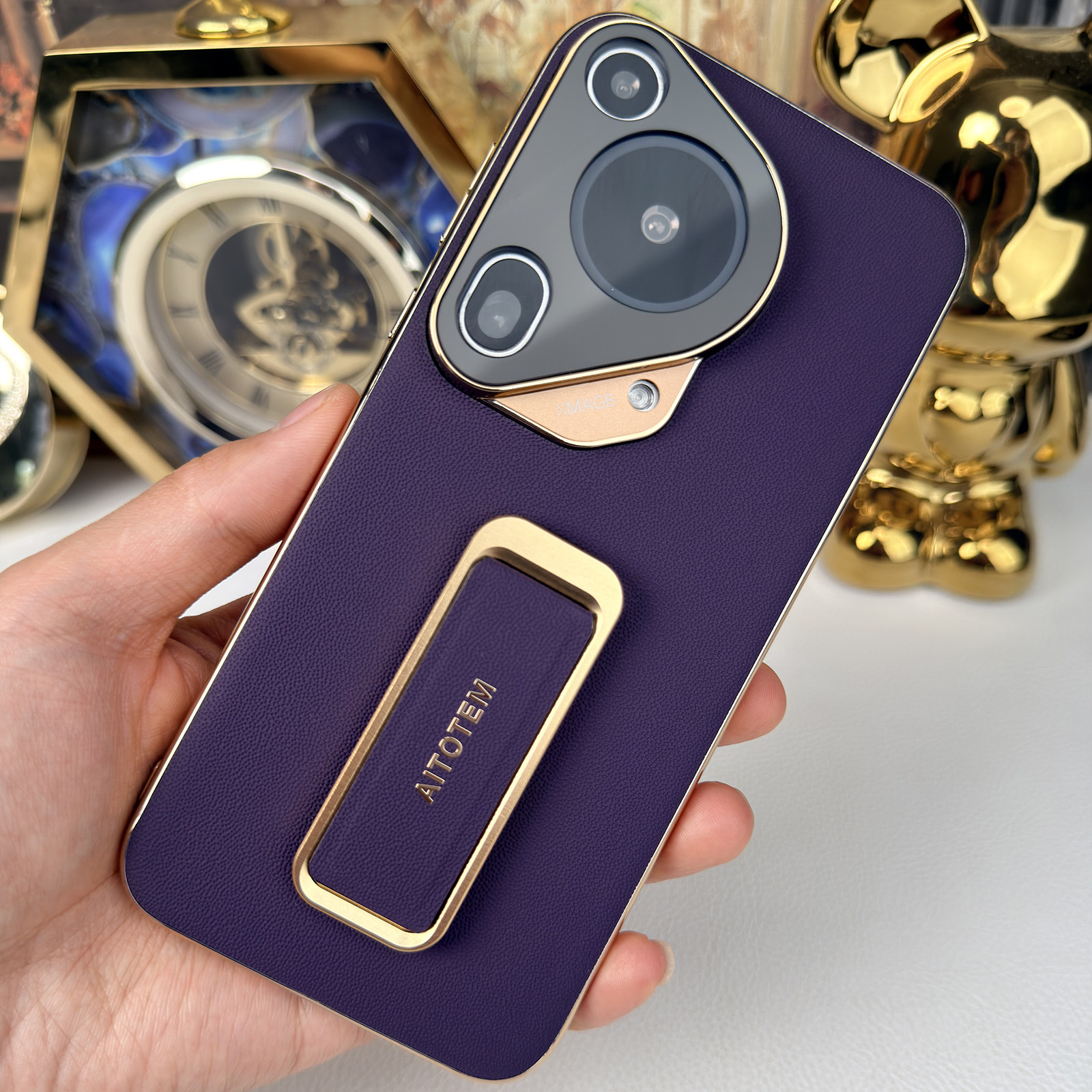 适用华为mate80RS非凡大师手机壳皮质mate70RS简约60RS支架腕带pro+防摔保护套高级感男女软边个性正品全包