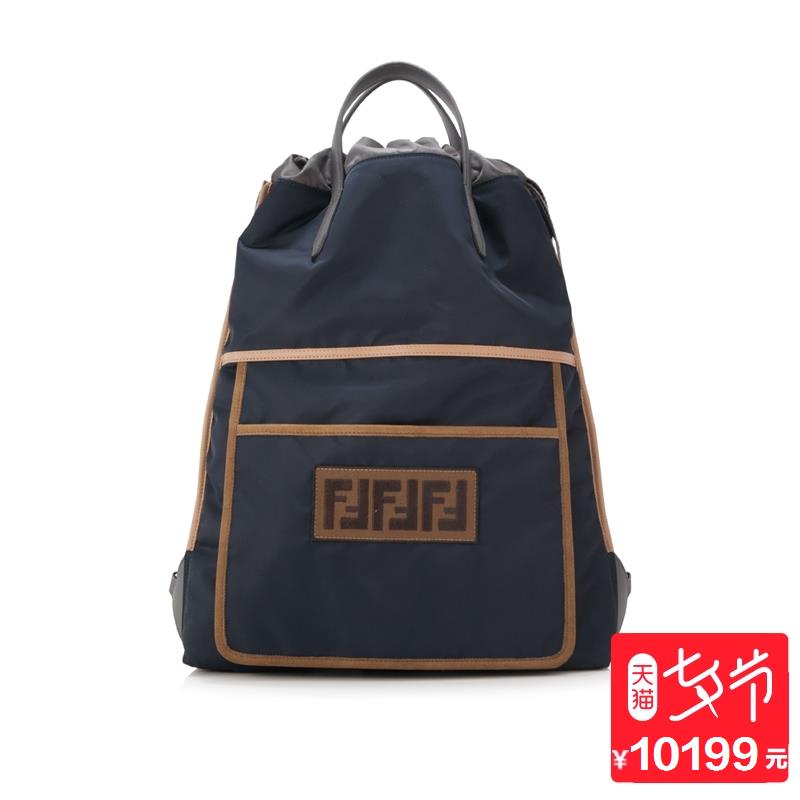 Fendi·ÒµÏÄаü SlimϵÁÐÄÐʿ˫¼ç±³°ü