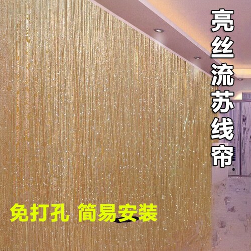 【2025新款线帘高级感流苏门帘】