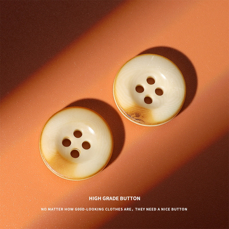 高档西服西装扣子象牙果实纽扣
