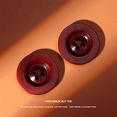 饰衣服外套钮扣上衣女大衣风衣配件男西装 高档果实纽扣袖 扣装 扣子