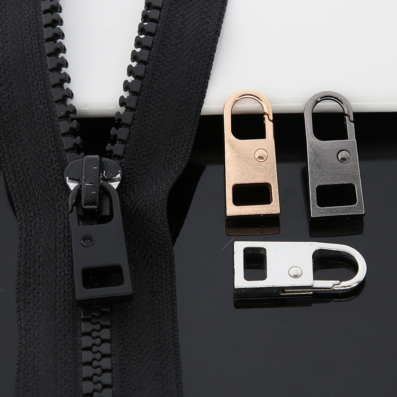 可拆卸替换羽绒服锁片拉链头