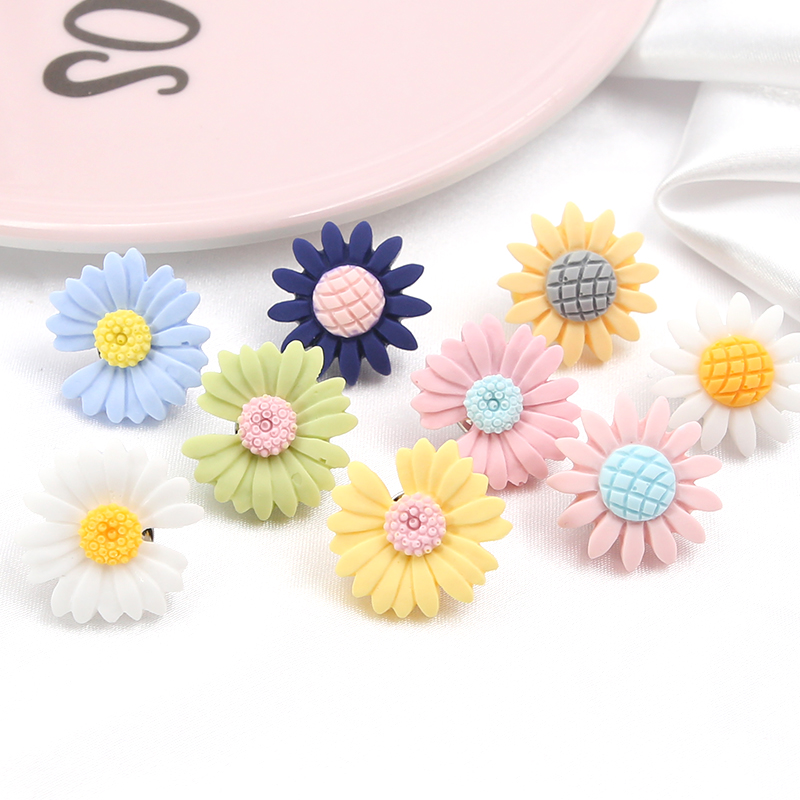 花朵免钉防走光衣服装饰纽扣扣子