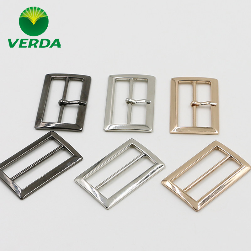 金属三档扣纽扣金色腰带钮扣圆形背带日字扣环鞋箱包四挡目字扣子