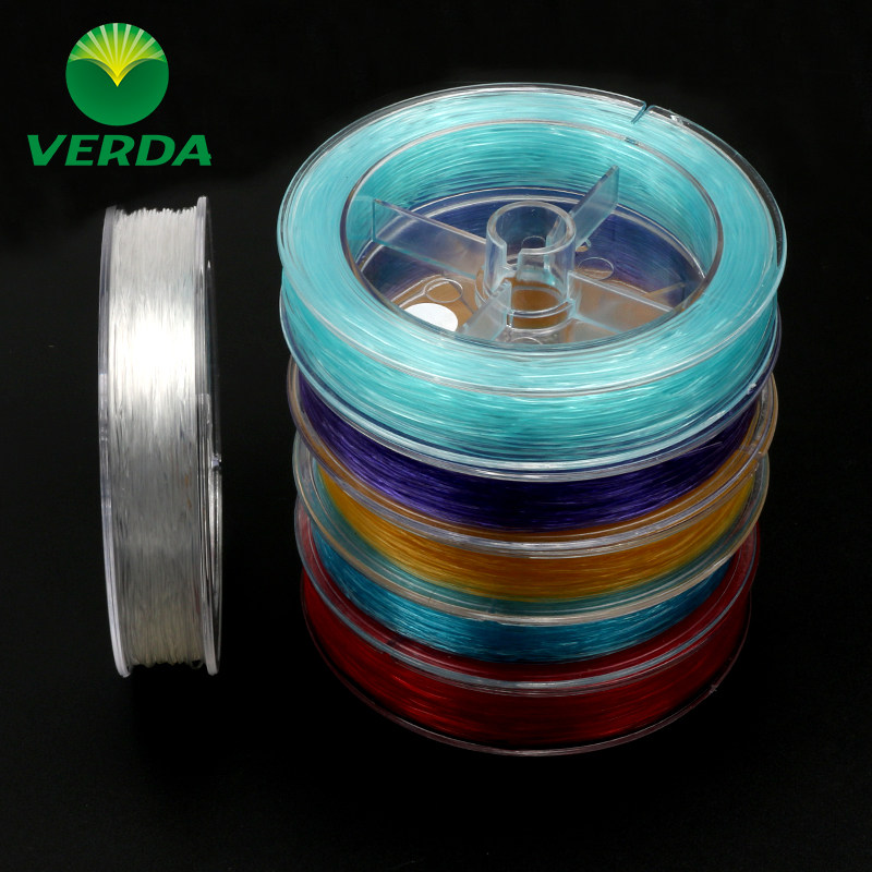 彩色弹力尼龙绳手链项链佛珠水晶线串珠绳手工diy制作装饰配件等