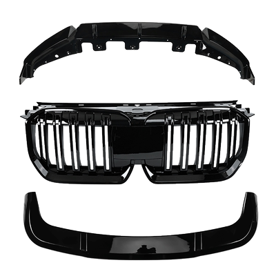 宝马X1/iX1M版中网前唇前铲