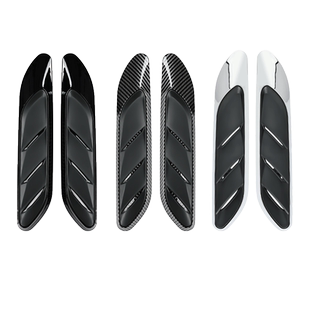 适用奔驰E级C级C200L C260LE300L E260LC63s叶子板侧标叶子风口贴