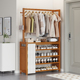 入户鞋 2024爆款 架衣帽架一体挂衣架简易鞋 柜家用室内好看多层新款