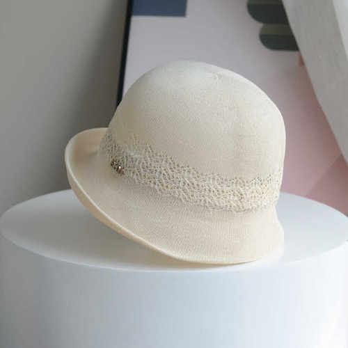 盆帽防晒帽日本和纸镂空卷边春夏