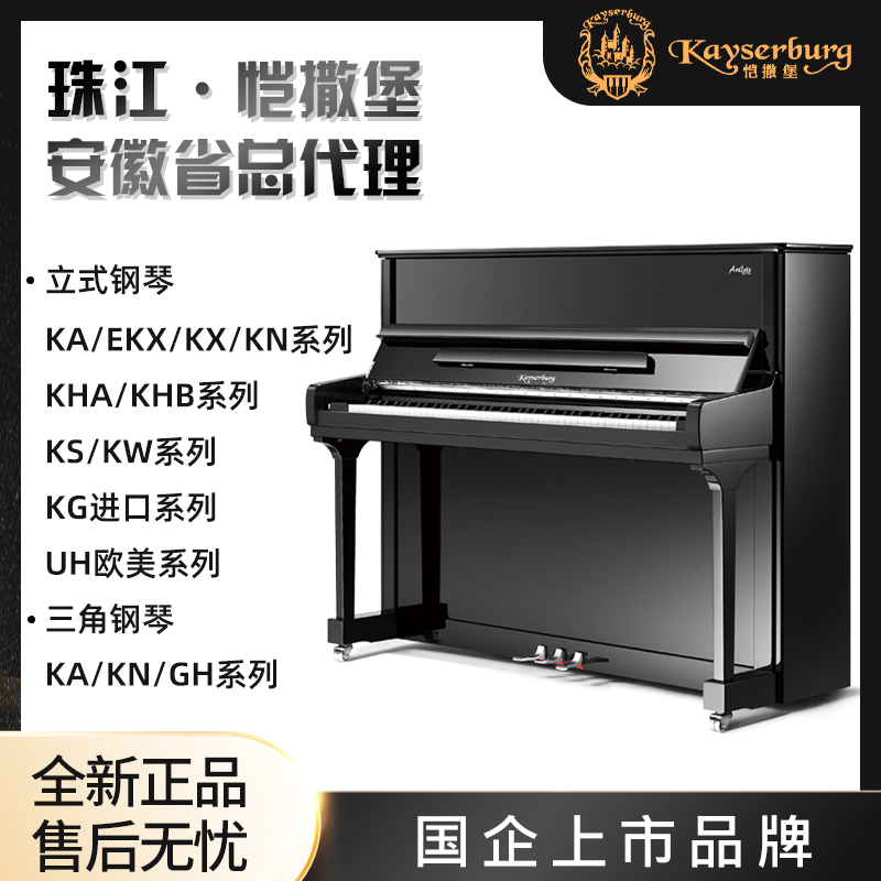 珠江恺撒堡KA/EKX/KX/KHA/B/KN/KS/KW/KG/UH/GH立式钢琴 三角钢琴
