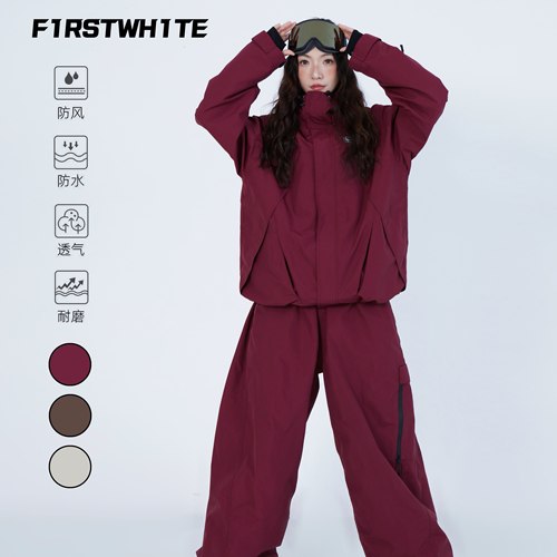滑雪服F1RSTWH1TE3L专业高性能