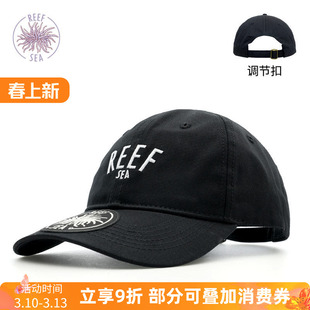 reefsea鸭舌帽子男女同款2025新款夏季遮阳帽运动休闲潮流
