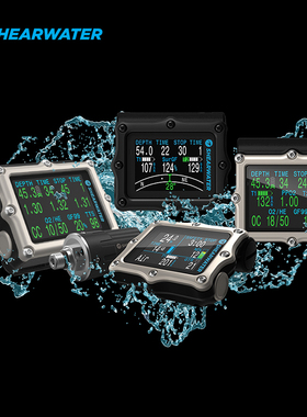 Shearwater PERDIX 2 Ti 彩屏潜水电脑表可配无线发射器技潜手表