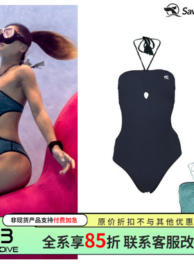BESTDIVE SaveOcean自由潜水服女无袖吊带性感比基尼湿衣连体泳衣