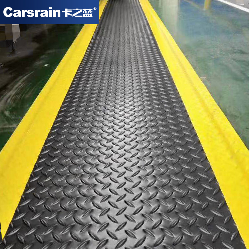 定制车间地垫工厂耐磨警示pvc