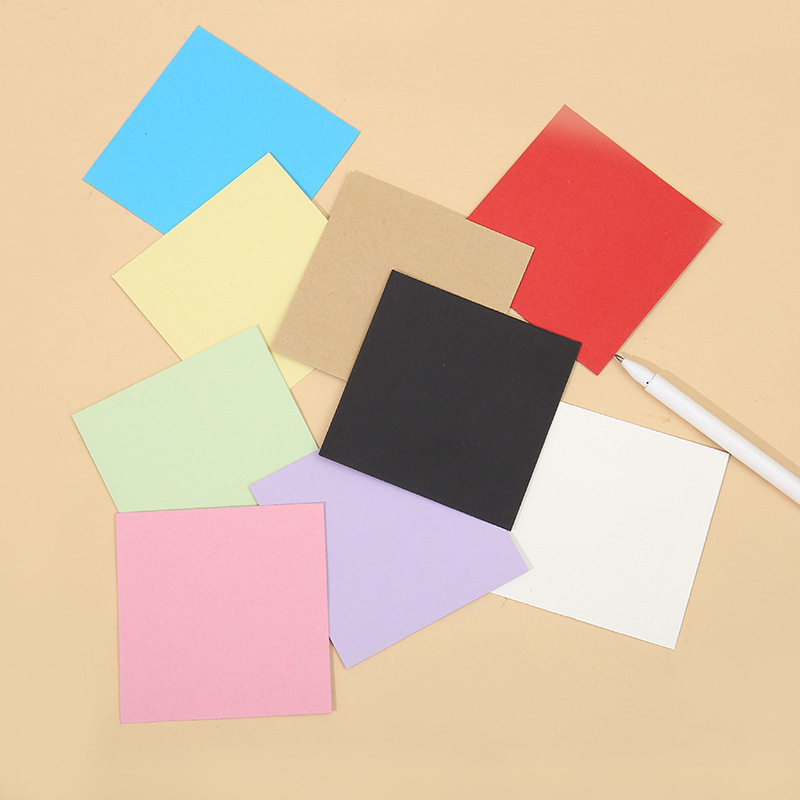 彩色小信封10*10收纳信封纸袋亚马逊跨境牛皮纸纯色信封现货