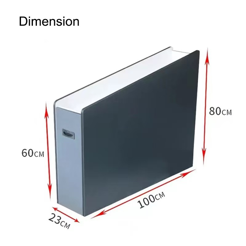 智能安检门滑槽物品放置台