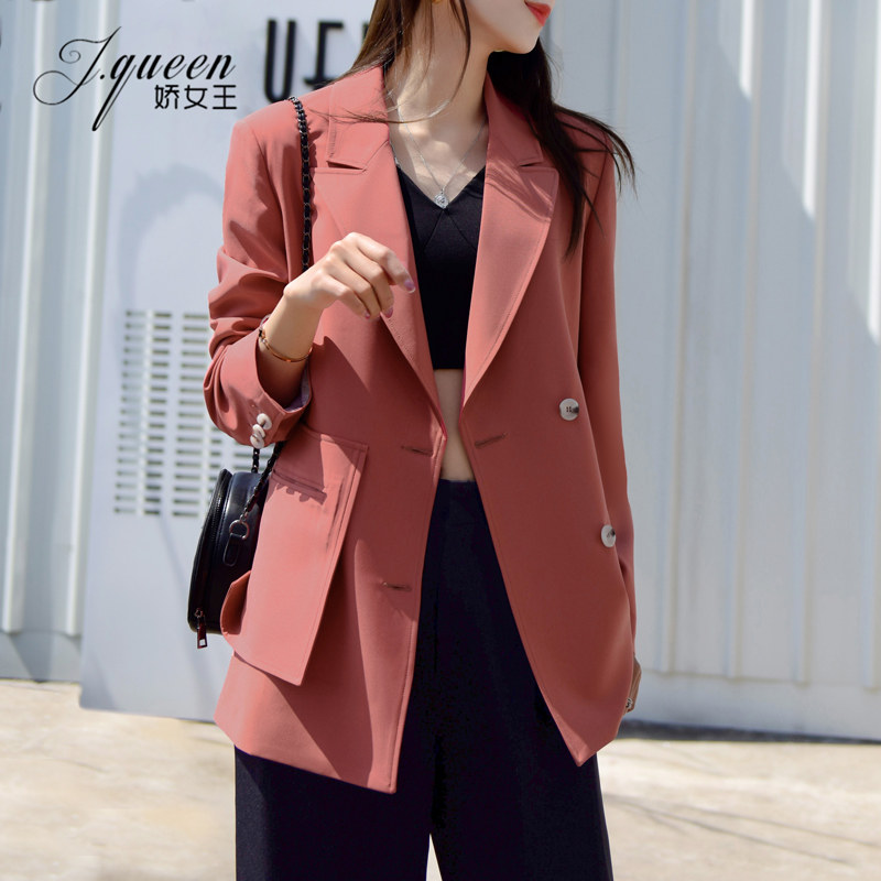 西装外套女春秋季小众设计感气质时髦洋气高级感轻熟风休闲小西服