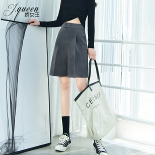 女春夏季 裤 新款 五分西装 子 港味休闲宽松显瘦直筒中裤 高腰阔腿短裤
