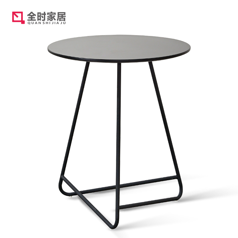 现代简约洽谈桌家用小圆桌简易小桌子咖啡门店茶几边几创意会客桌