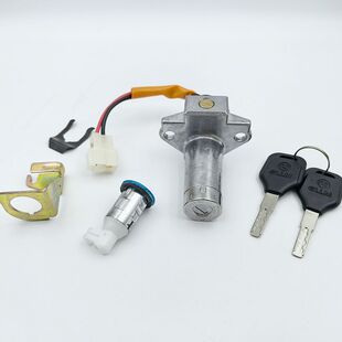 适用极光2.0刀刃电动车套锁电门钥匙坐垫锁方向锁雅迪新蕾绿源