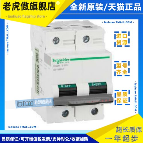 施耐德 iC125F DC 2P C125/C100/C80 直流小型断路器 A9N48292