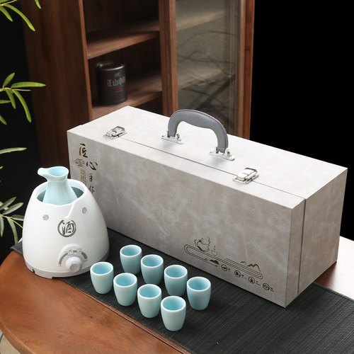 温酒器电热快速陶瓷黄酒送礼品装