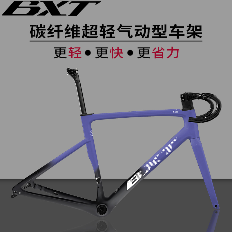 BXT碳纤维超轻气动型车架组