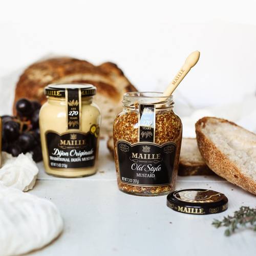 MAILLE魅雅芥末籽酱法国第戎进口