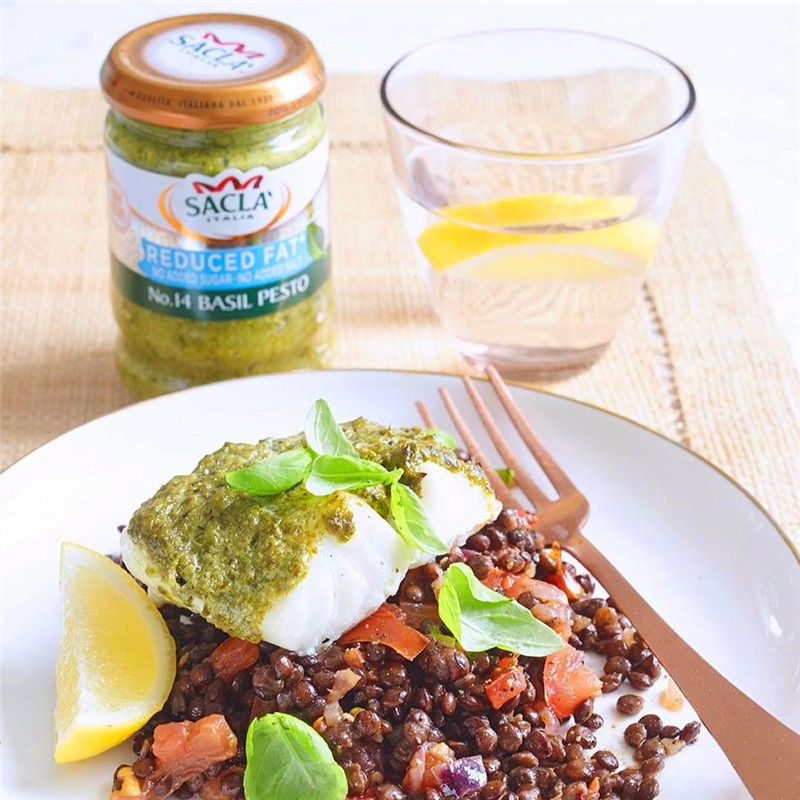 意大利罗勒酱sacla萨克拉轻脂即食意面酱罗勒意粉酱美味拌面酱
