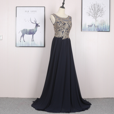 晚礼服女显瘦a摆大码摄影舞蹈