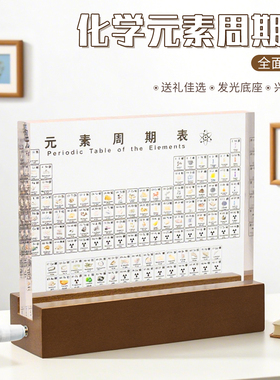 化学元素周期表印刷摆件