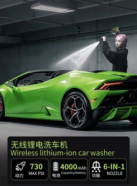 康仕能手持式无刷高压锂电洗车机