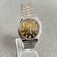 老款库存日本双狮全自动机械表原装三星男士手表精钢防水经典收藏