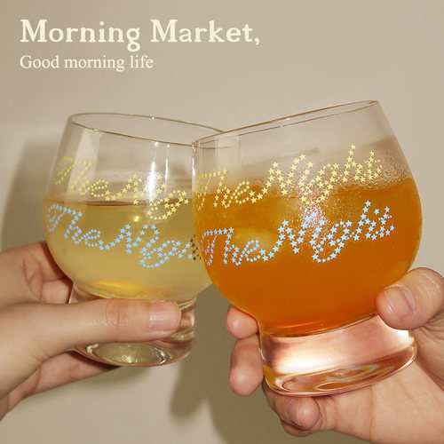 MorningMarket星星英文微醺酒杯