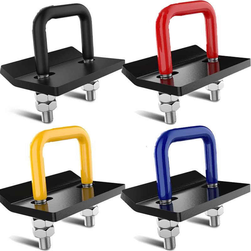 拖车钩防晃紧固器方口拖车臂防脱松动稳定板保险杠流氓球防抖装置