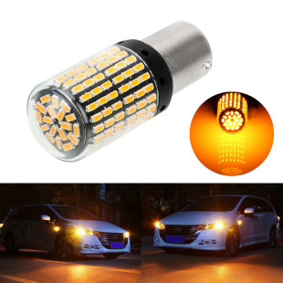 PY21W P21W灯泡 P21 LED超亮12V汽车刹车灯转向灯t201156改装