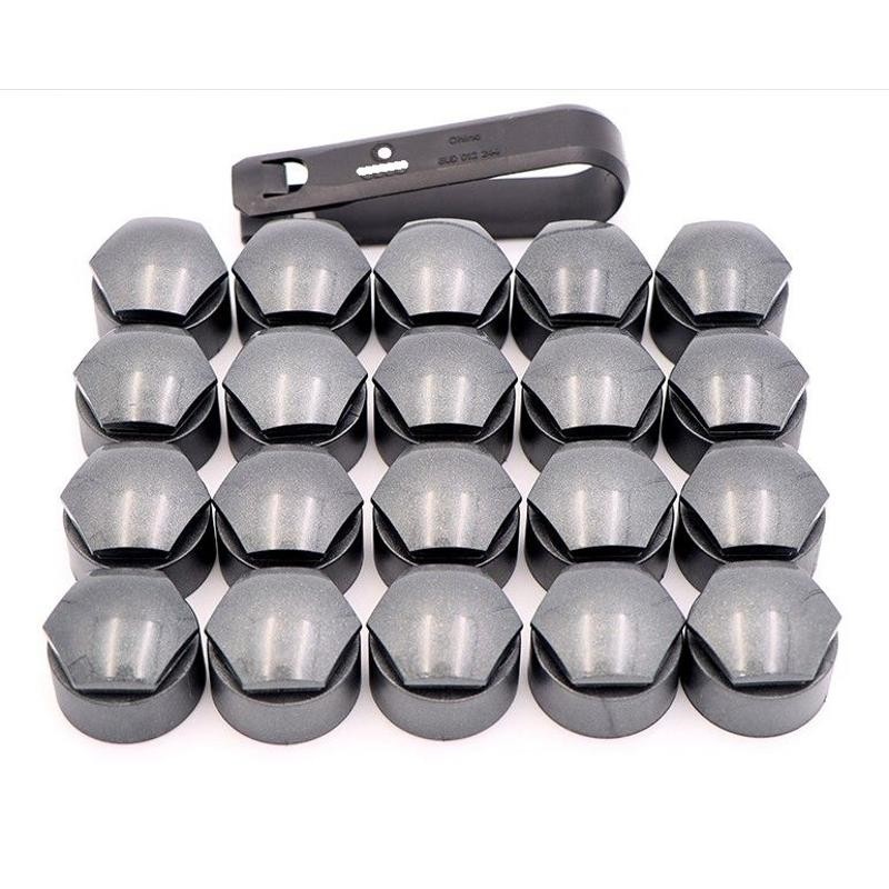 17/20新款奥迪黑色轮毂螺丝盖轮胎帽A5A4LQ5LQ7A8A3RS6A6LA7原厂