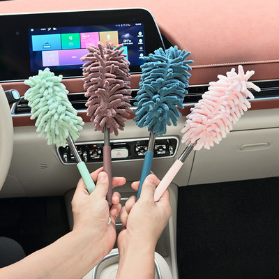汽车除尘掸子车用洗车拖把软毛车刷子擦车神器扫灰实用工具全套装