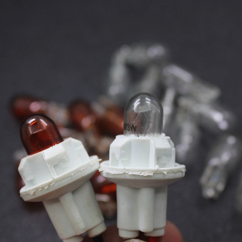 电动车12V48V60V转向灯摩托车插泡三轮车灯泡仪里程表灯泡转向泡