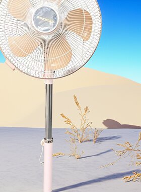 包邮2026新款 金立牌 熊猫牌机械香薰空气循环扇立式 落地扇 台扇