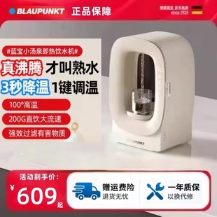直饮水器 小型桌面速热免安装 德国蓝宝熟水机WD01即热式 饮水机台式