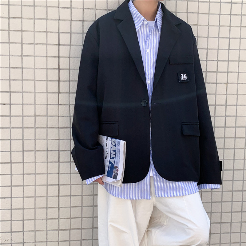 910A-W1087港风春装帅气小西装潮流男士西服休闲外套,男装西服,星座910A